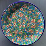 Longwy earthenware hollow salad bowl