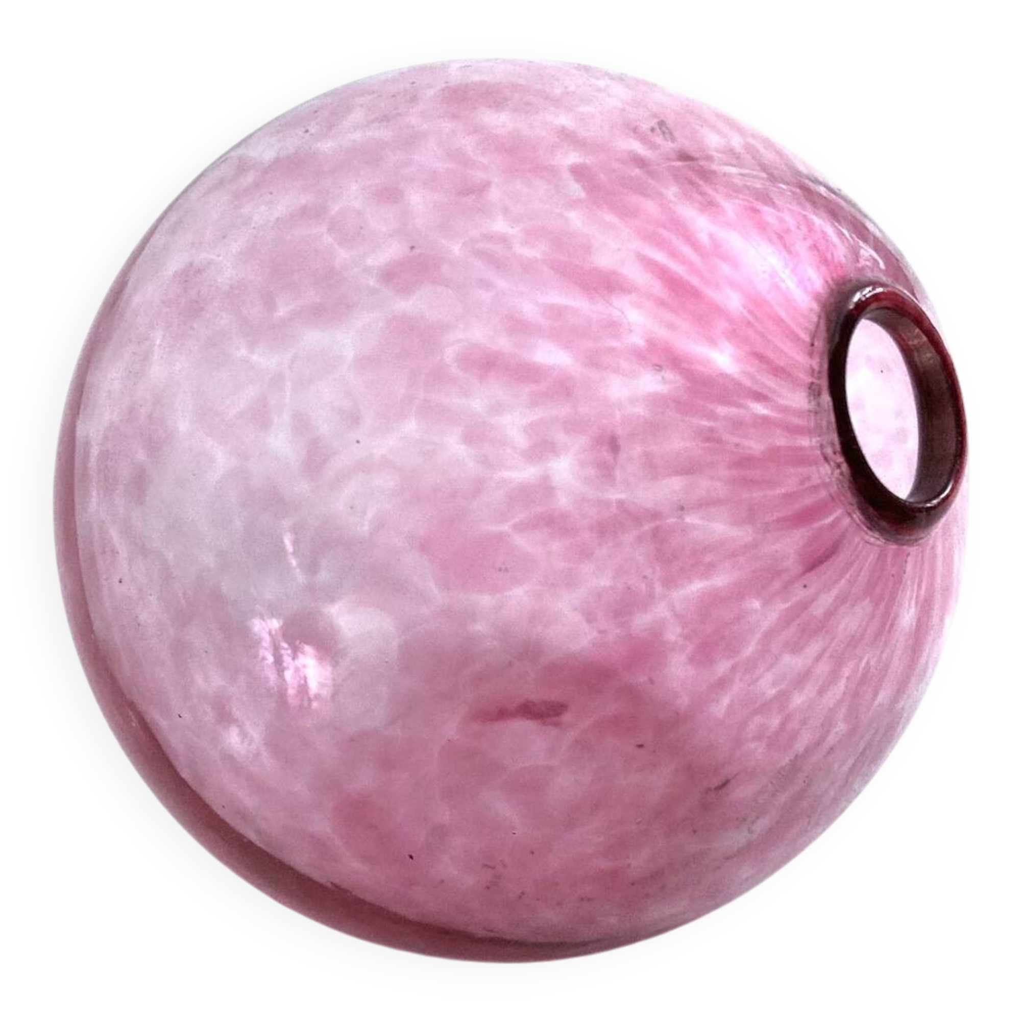 blown glass bud vase