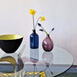 Purple Glass I-401 Bird Bottle or Vase by Timo Sarpaneva for Iittala, Finland, 1956