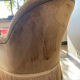 Fauteuil crapaud vintage