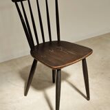 Danish office chair in solid wood