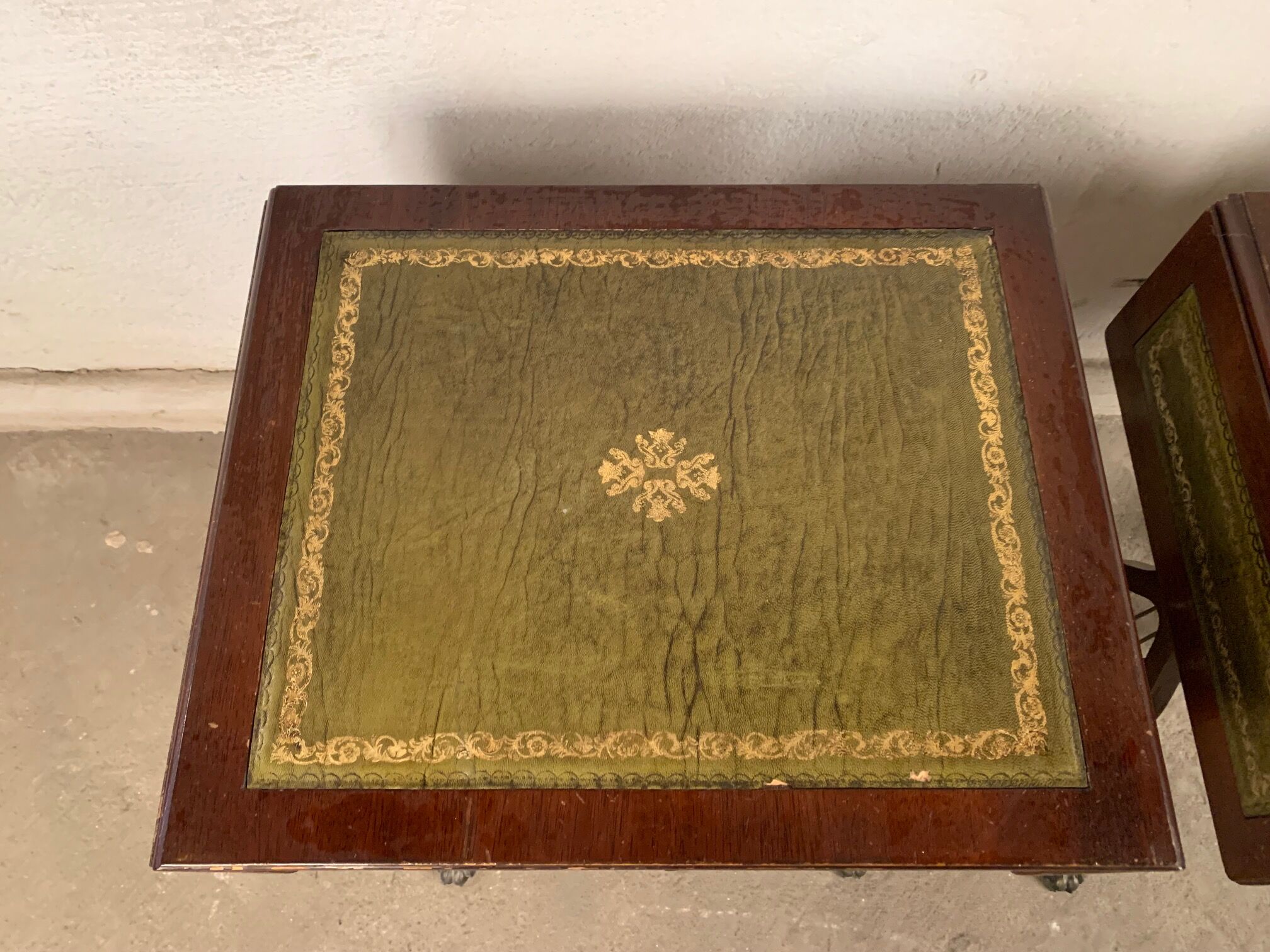 A pair of  side tables, 1950s