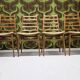 Lot of 4 Scandinavian chairs from the 1970s.