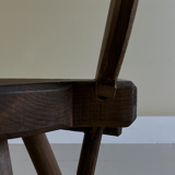 Tripod brutalist chair