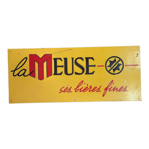 Plaque en tôle 60's