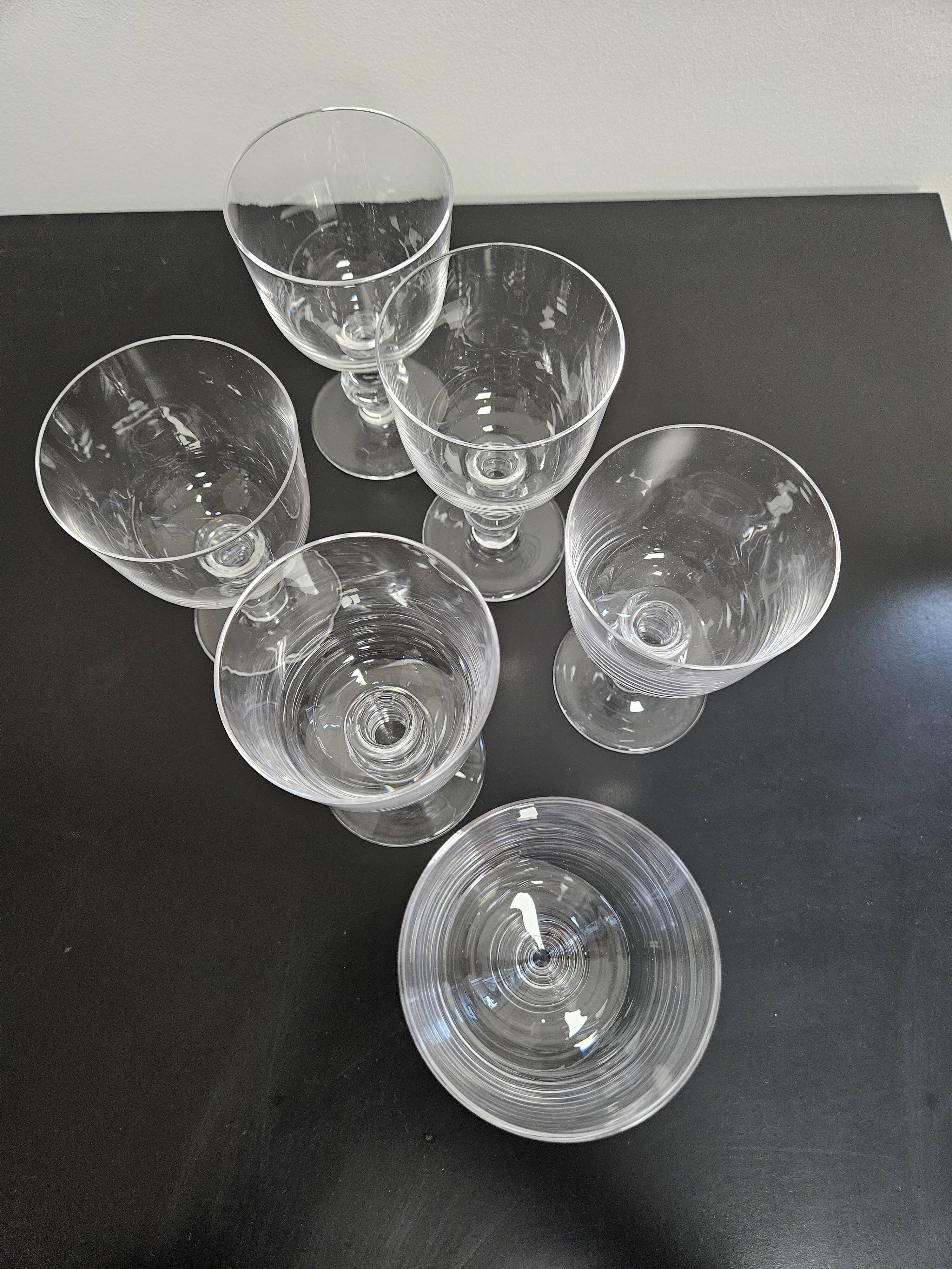 Crystal glasses from Sèvres