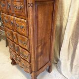 Louis XV style solid oak chiffonier