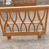 Wooden bed from the 60s