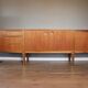 Scandinavian-style teak vintage sideboard by Tom Robertson for McIntosh