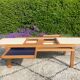 Table basse par Bernard Vuarnesson pour Bellato