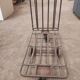 Former industrial workshop cart in metal tubes