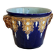 Antique cache-pot Gustave De Bruyn Fives-Lille - 19th century - Glazed ceramic