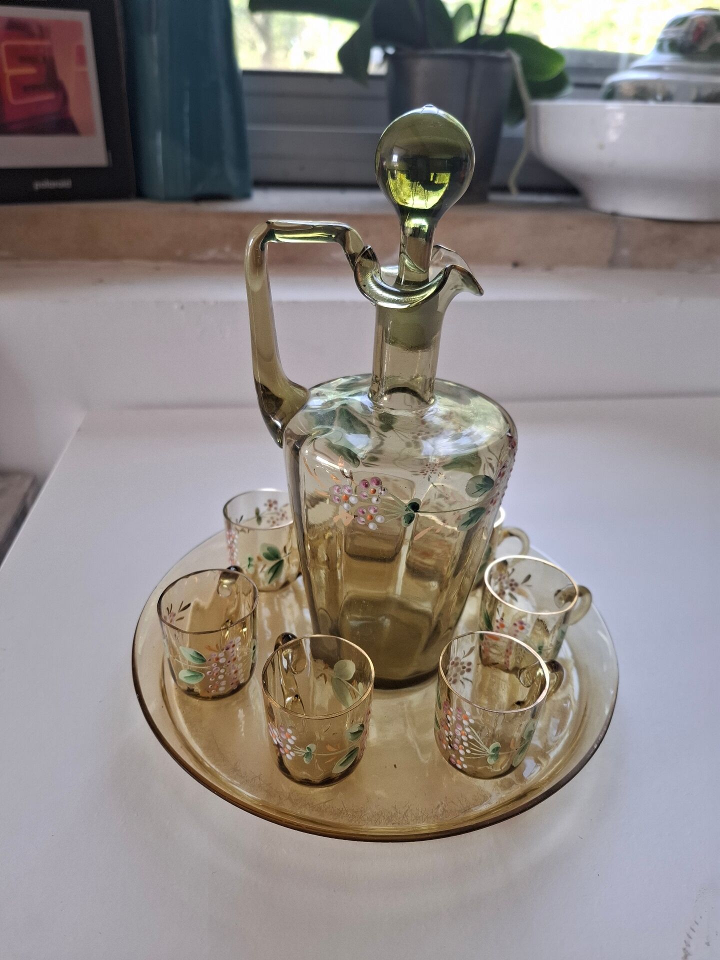 Legras liqueur service