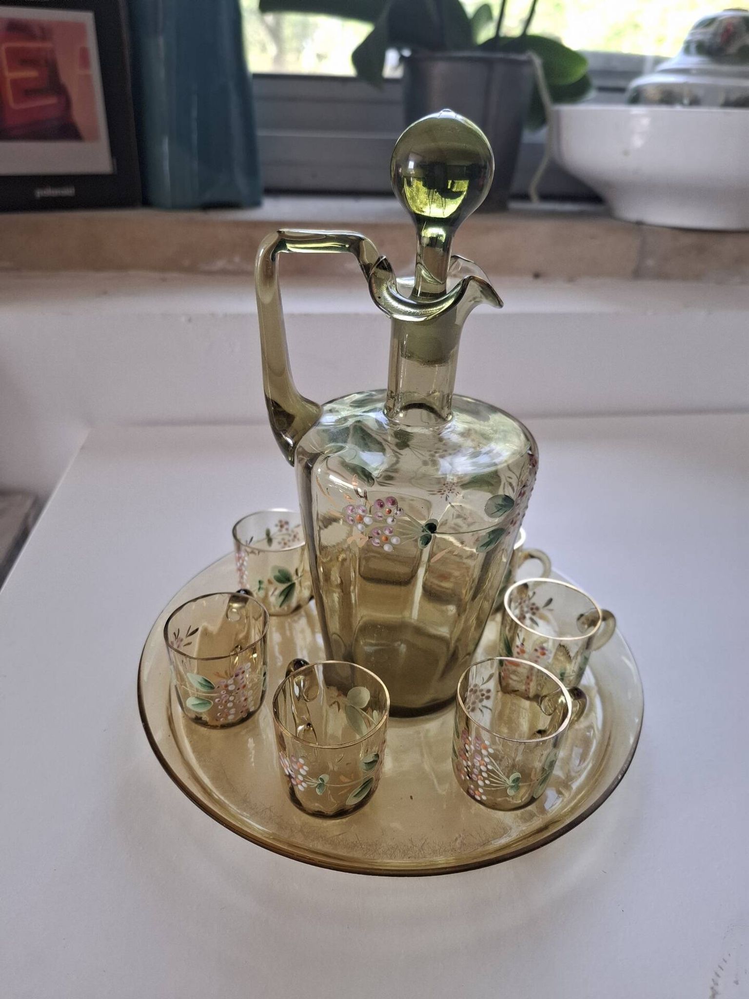 Legras liqueur service