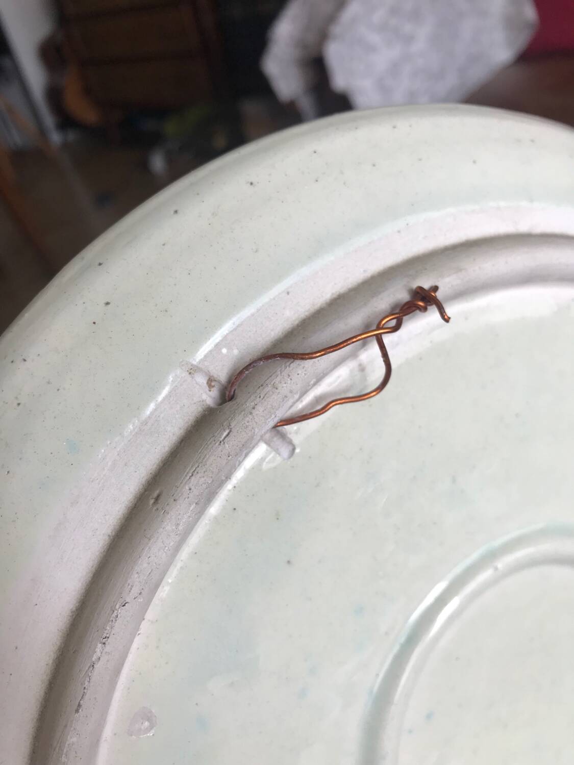 Assiette murale décorative