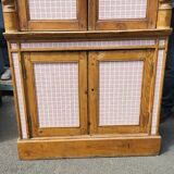 Vaisselier ancien 2 corps – Électrifié – Fronton Louis-Philippe – 250 cm
