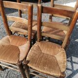 Series of 4 cottage chairs