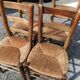 Series of 4 cottage chairs