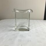 Vase en verre design forme rectangulaire
