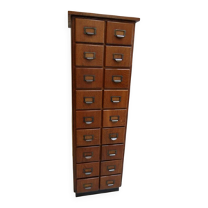 Cabinet de pharmacie - tiroirs ancien