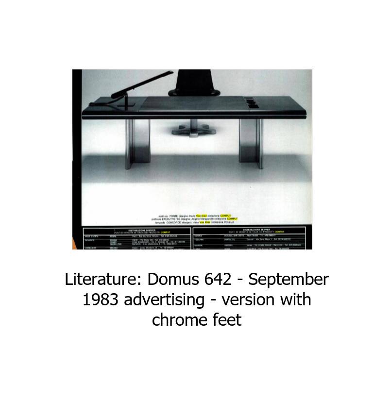 Bureau exécutif Olivetti Synthesis des années 1980 par Sottsass et Von Klier