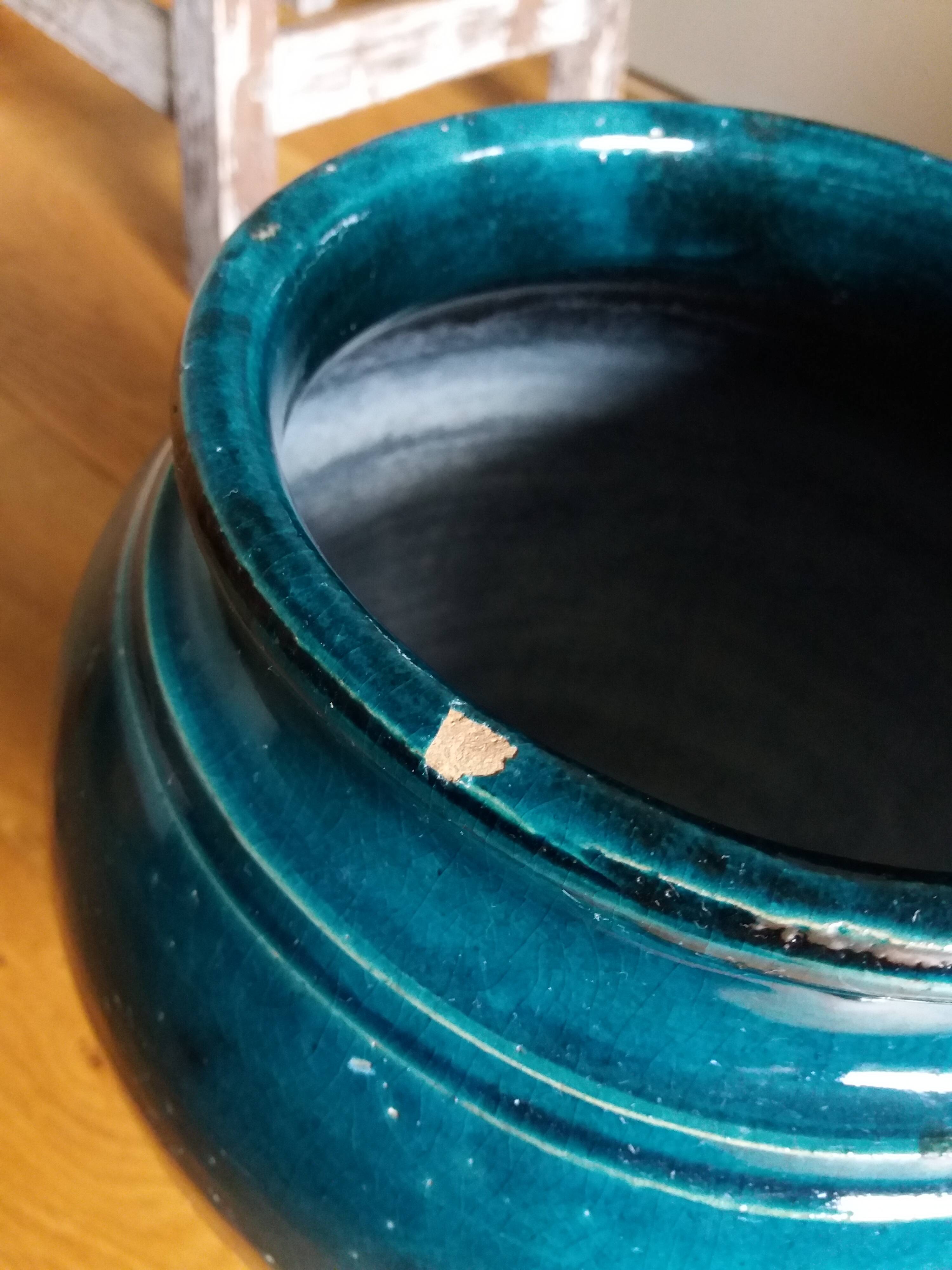 Handcrafted vase Morocco 1950s