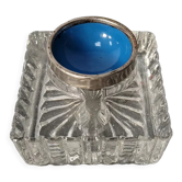 Old glass inkwell