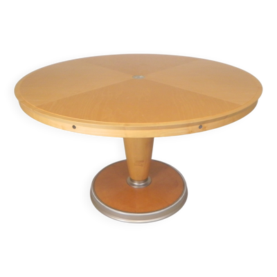 Table à manger Isa par Chi Wing Lo pour Giorgetti, 130 cm, années 1990