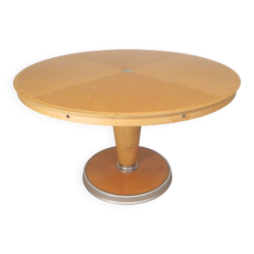 Table à manger Isa par Chi Wing Lo pour Giorgetti, 130 cm, années 1990
