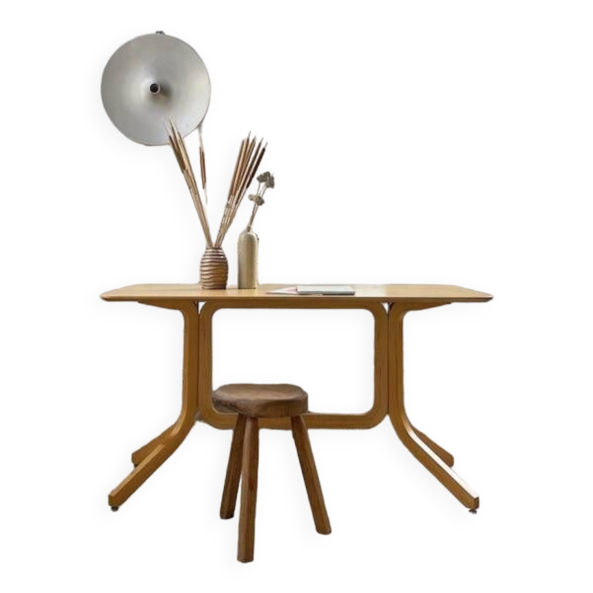 Alback bentwood beech table Ikea vintage