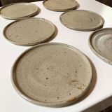 Six sandstone plates, 60s