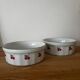 Ensemble de 2 ramequins en porcelaine Tables & Couleurs cerises