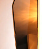 Asymmetrical vintage 50'60 ' free-form mirror, 33x73cm