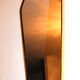 Asymmetrical vintage 50'60 ' free-form mirror, 33x73cm