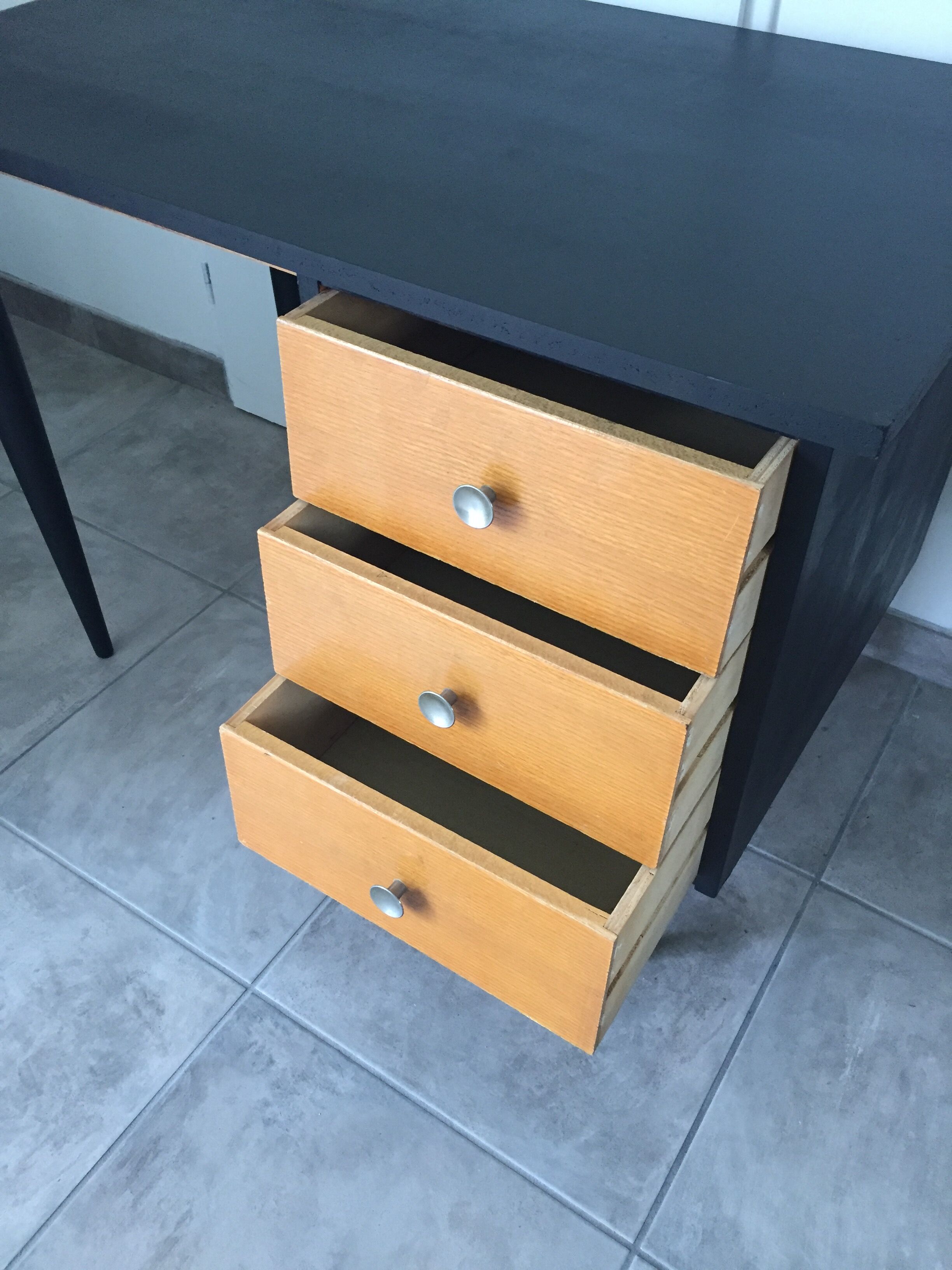 Desk vintage feet restyled compass