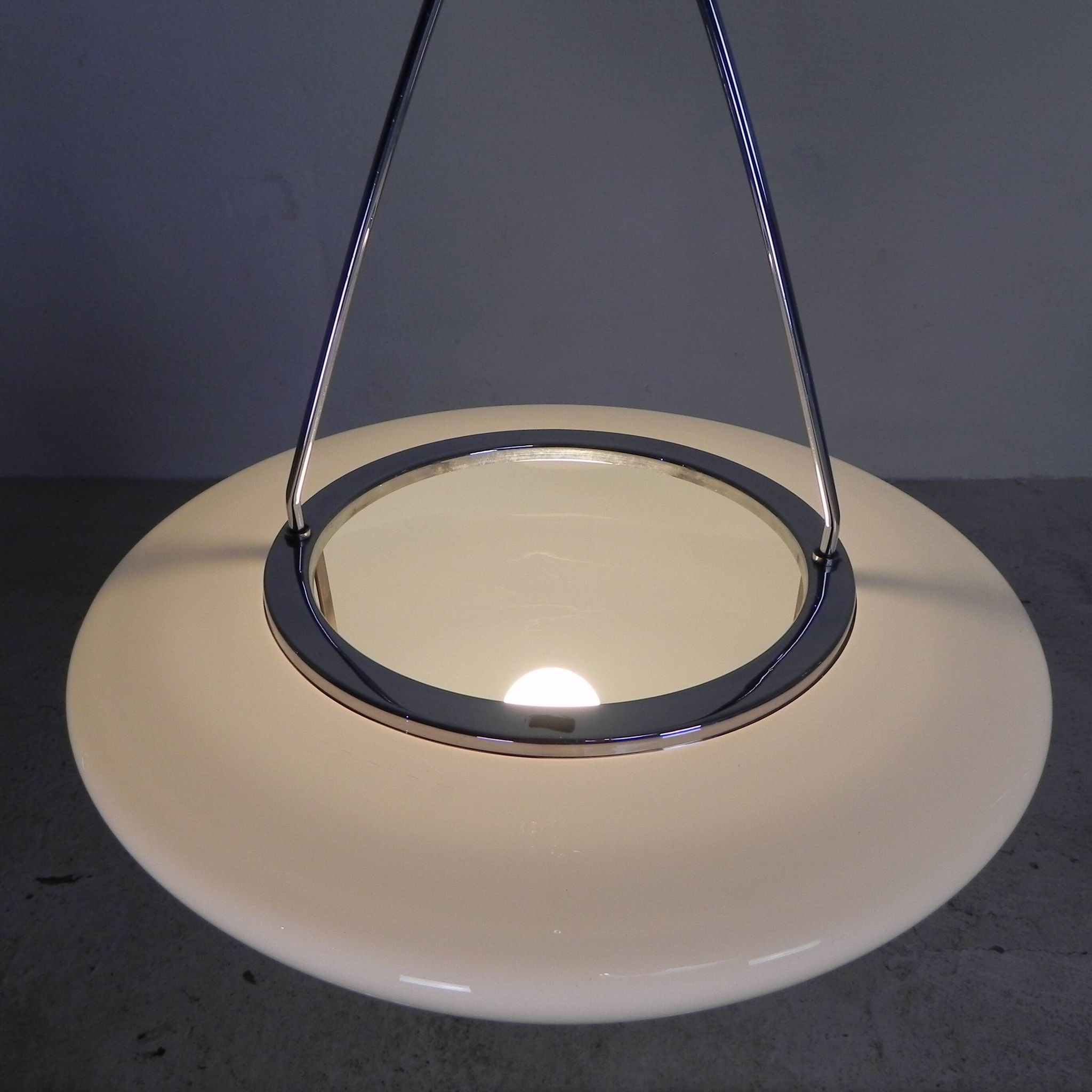 Zeiss Ikon pendant lamp, mirror lamp, 1930s