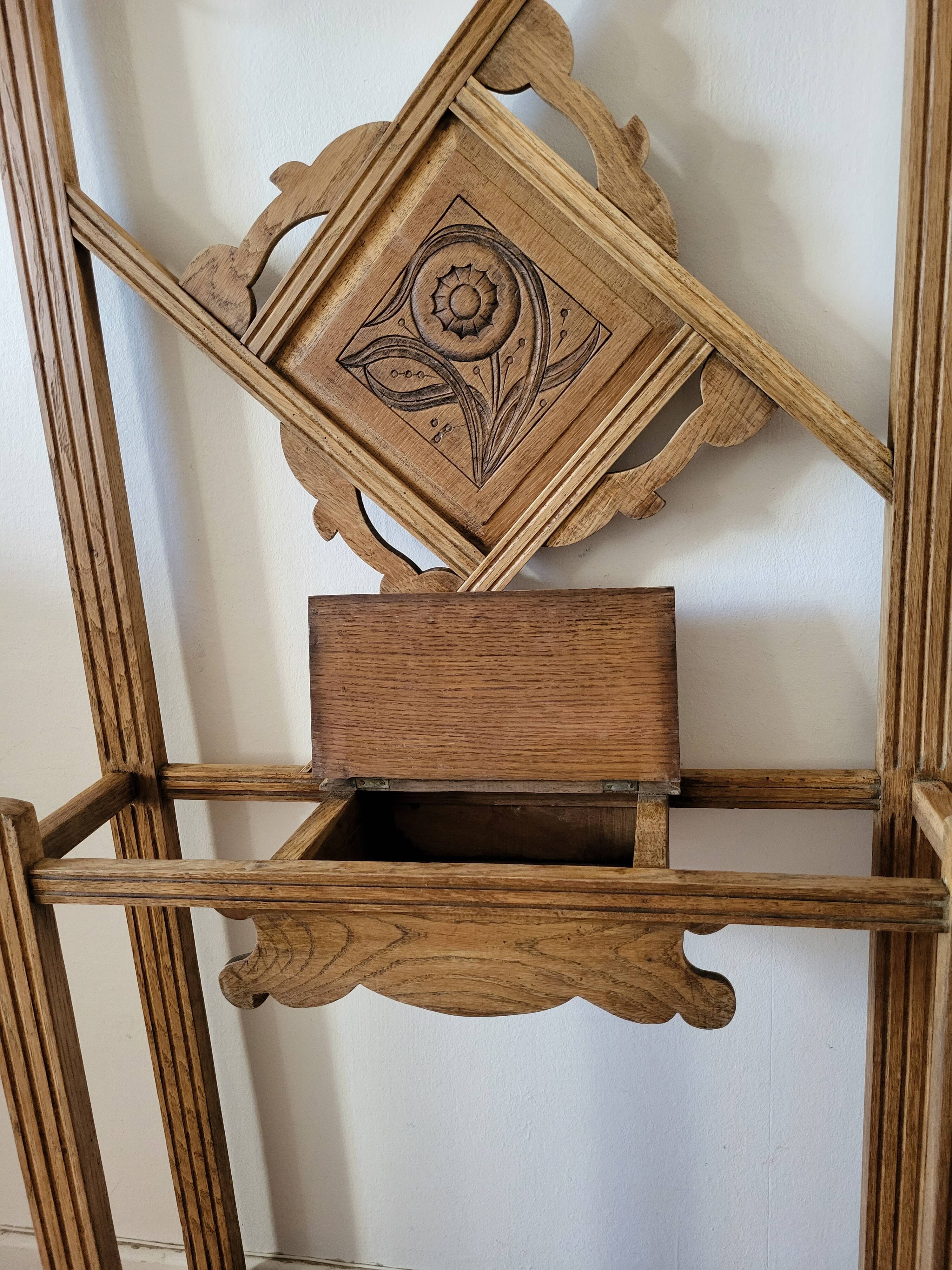Art deco cloakroom/coat rack