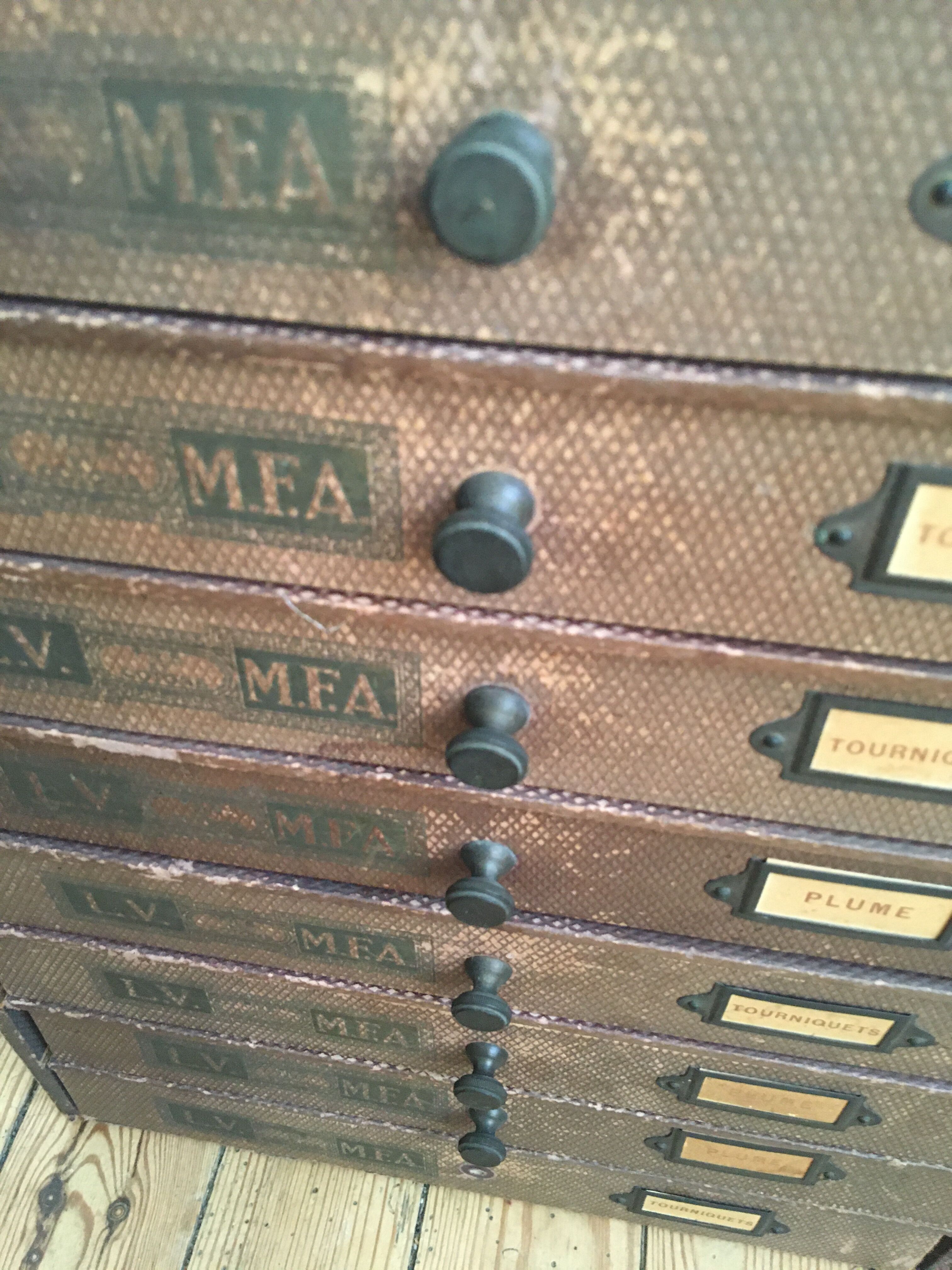 Former haberdashery display