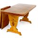 Birch dining table, Sweden, 1940s