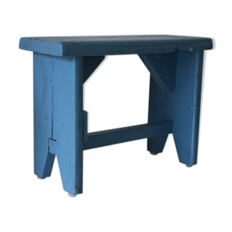Blue stool/footrest