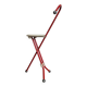 Midcentury Ulisse Folding Stool designed by Ivan Loss, Sandrigarden, Italy, 1981