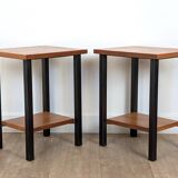 Pair of 1960s bedside tables/end tables