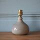 Lampe vintage, lampe grès , lampe à poser, lampe de chevet, poterie