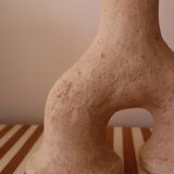 Raw tamegroat wabi sabi pottery sculpture