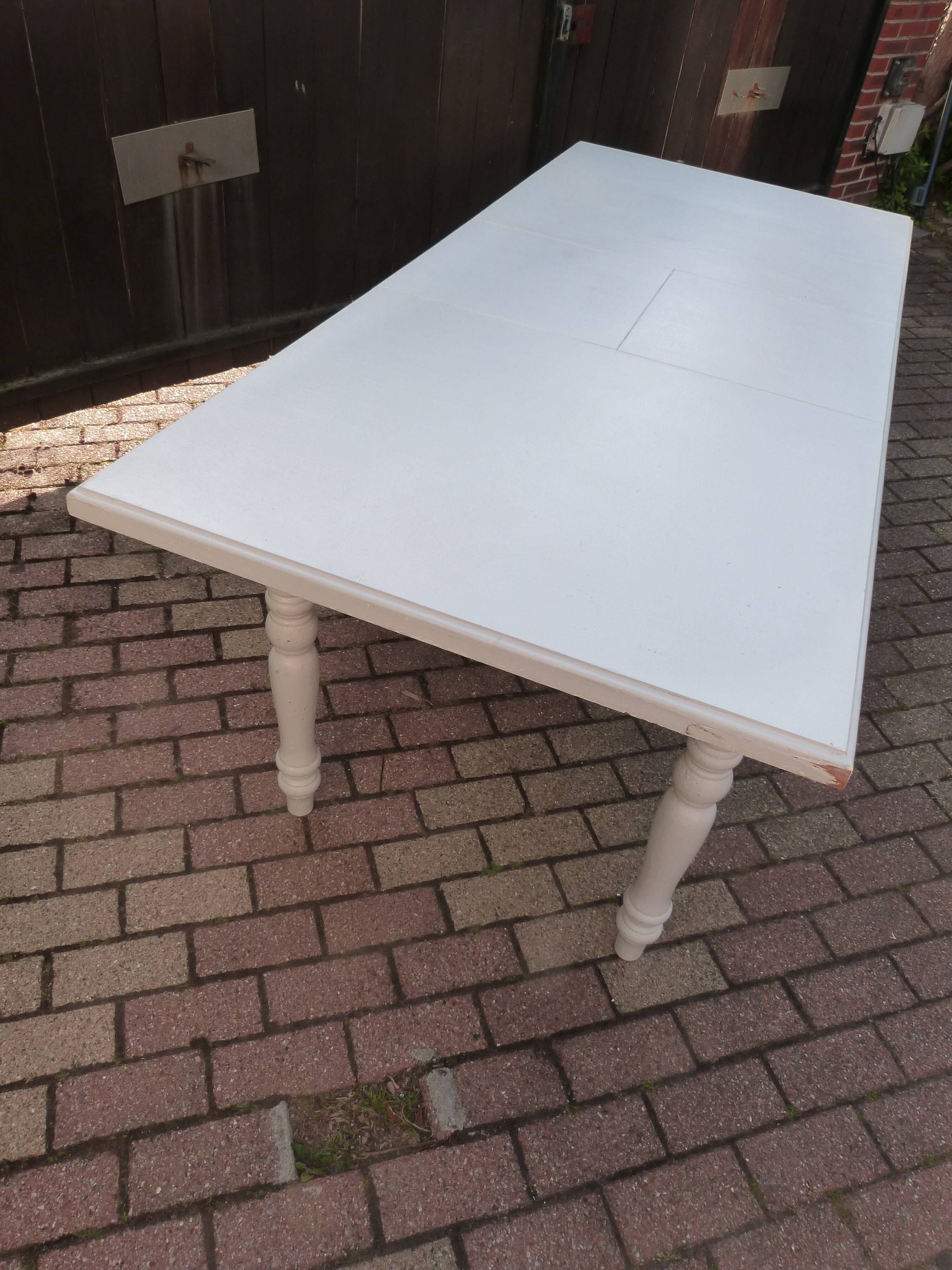 Solid pine dining table from "Mr. Furniture"