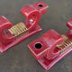 pair of ceramic candle holders 50s
