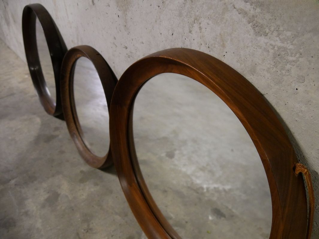 Scandinavian teak mirrors - Vintage 1960s