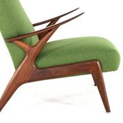 Armchair 'Overschie' - mid century modern - fully restored - dutch design