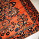 Handmade antique Persian Lilihan rug 5.3' x 7.2' (161cm x 219cm) 1920s