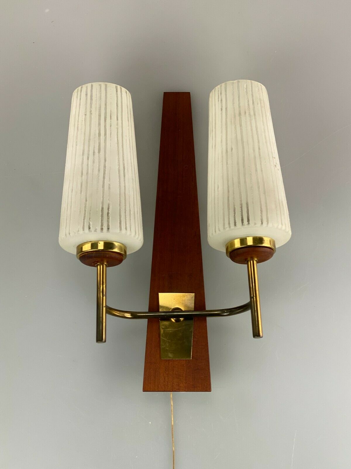 60s 70s wall light wall lamp lamp wall bag lamp teak design 60s 70s